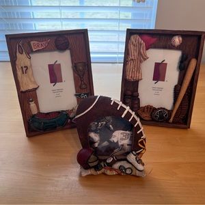 3 Sports Picture Frames